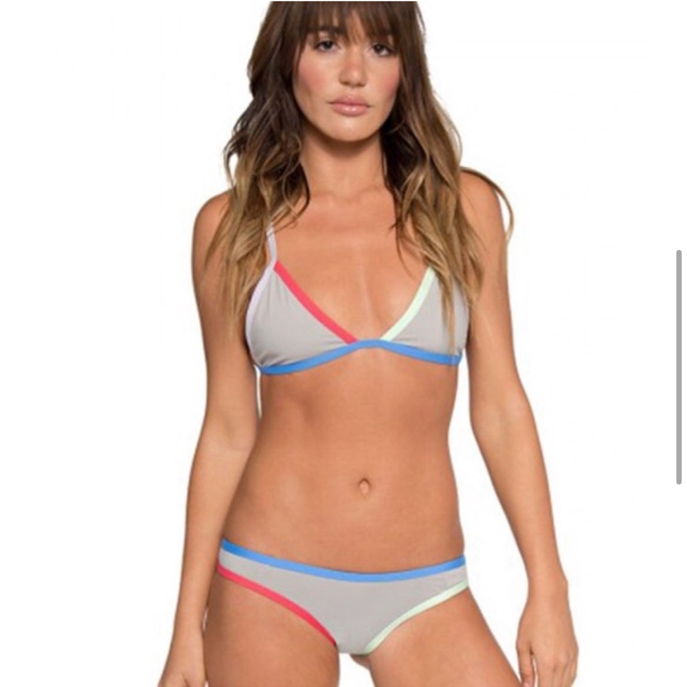 NWOT Tavik colorblock bikini